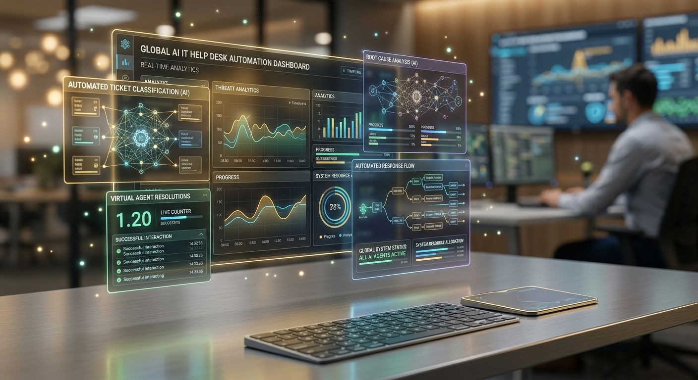 AI IT help desk automation by Wavenest