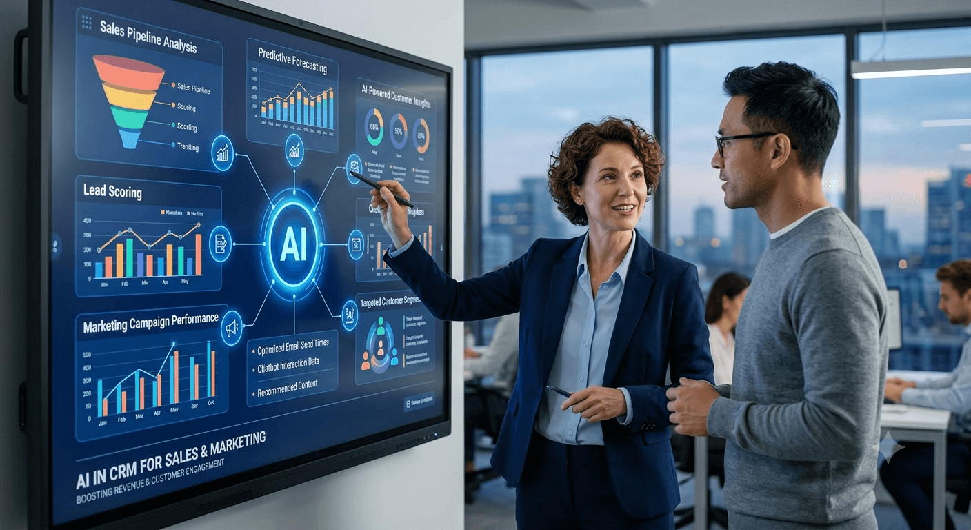 AI in sales and marketing by wavenest