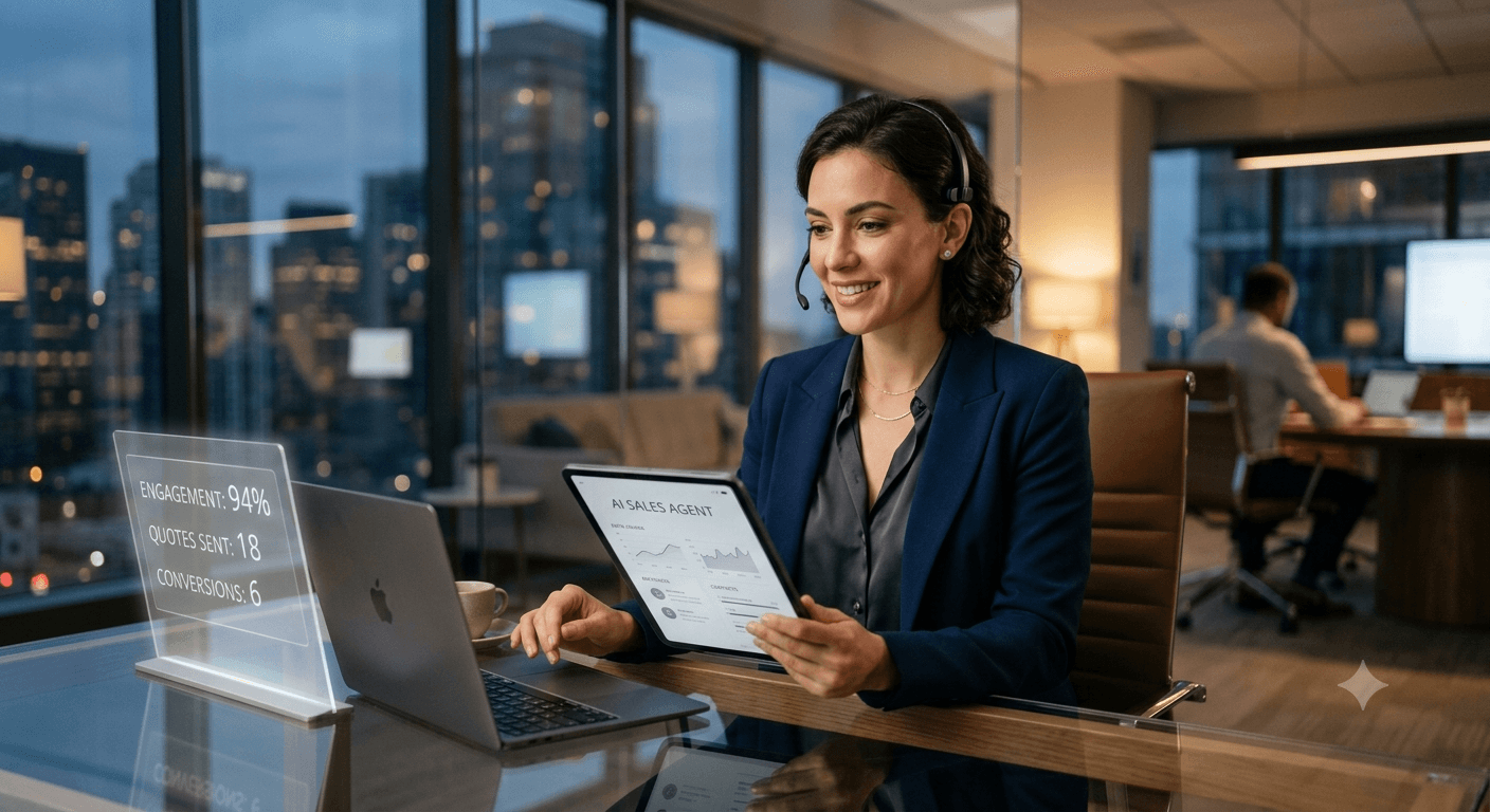 AI sales agent by Wavenest