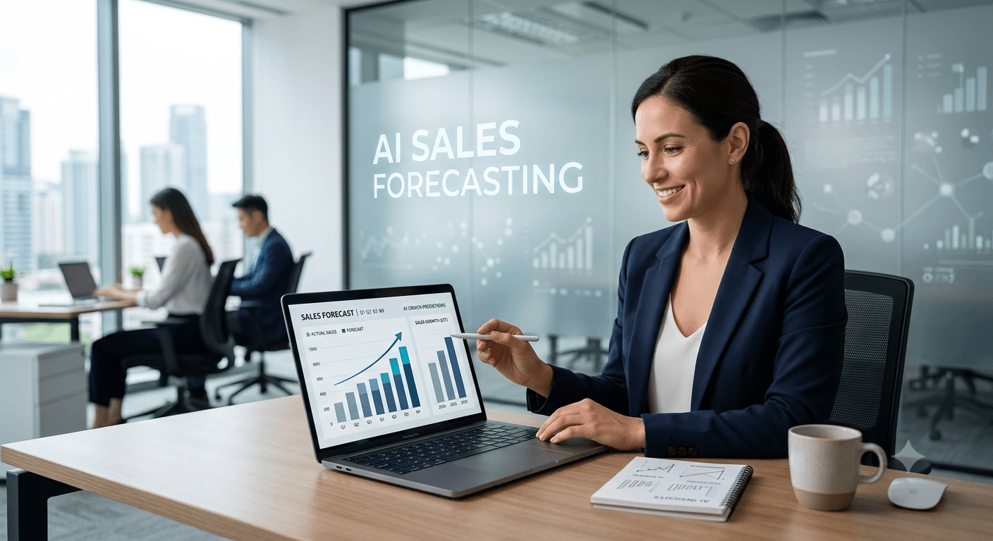 AI sales forecasting by Wavenest