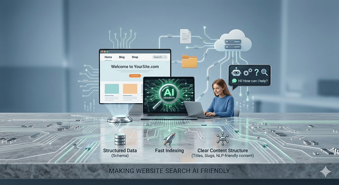 AI-search friendly website by Wavenest