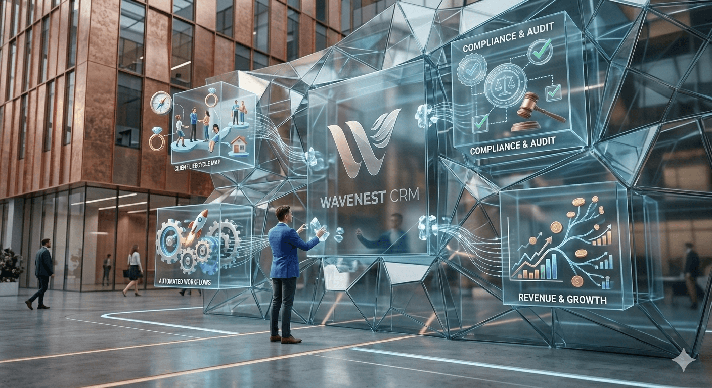 CRM Software for Financial Advisors by Wavenest