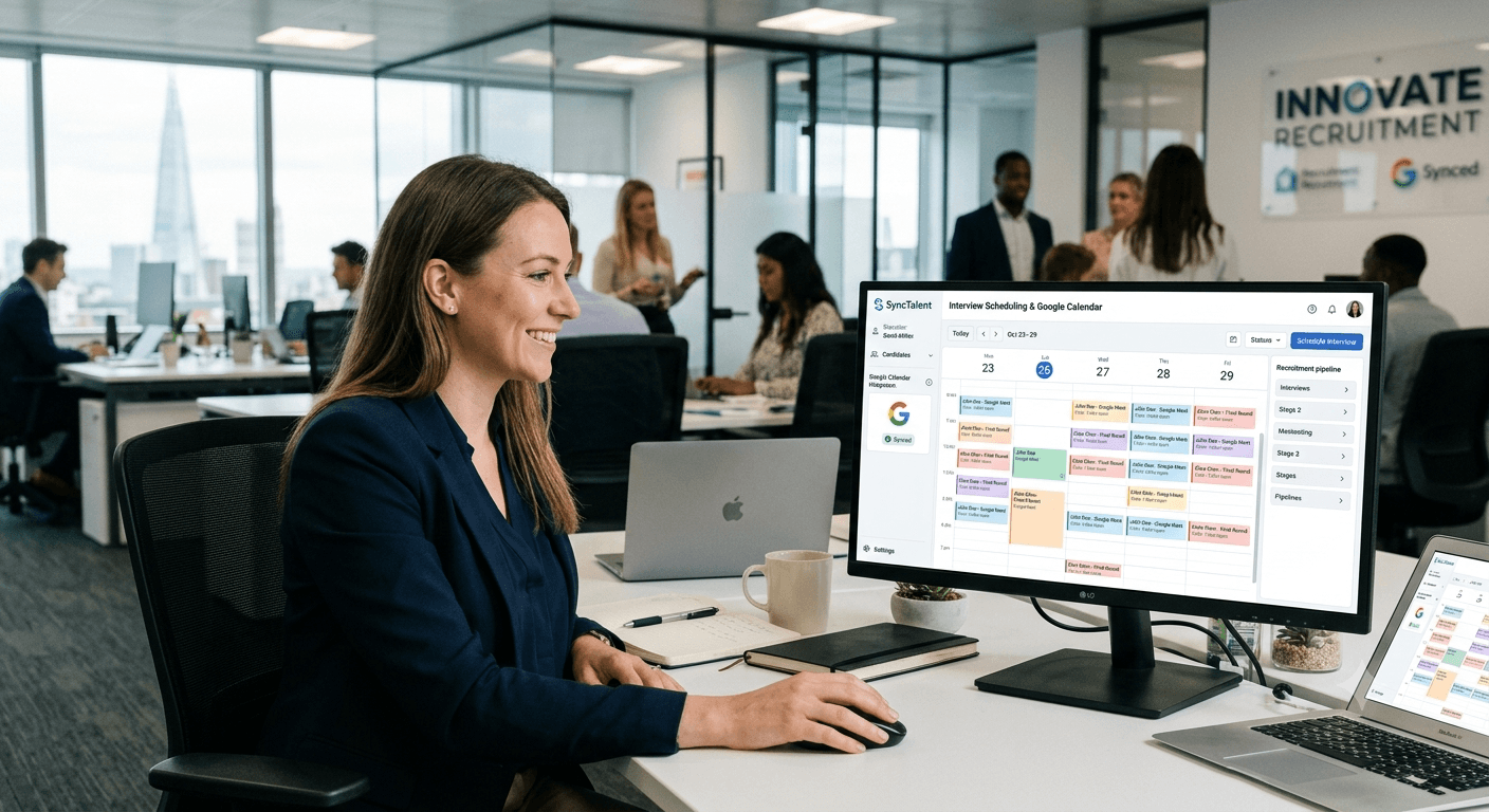 Interview scheduling software with Google calendar integration by Wavenest