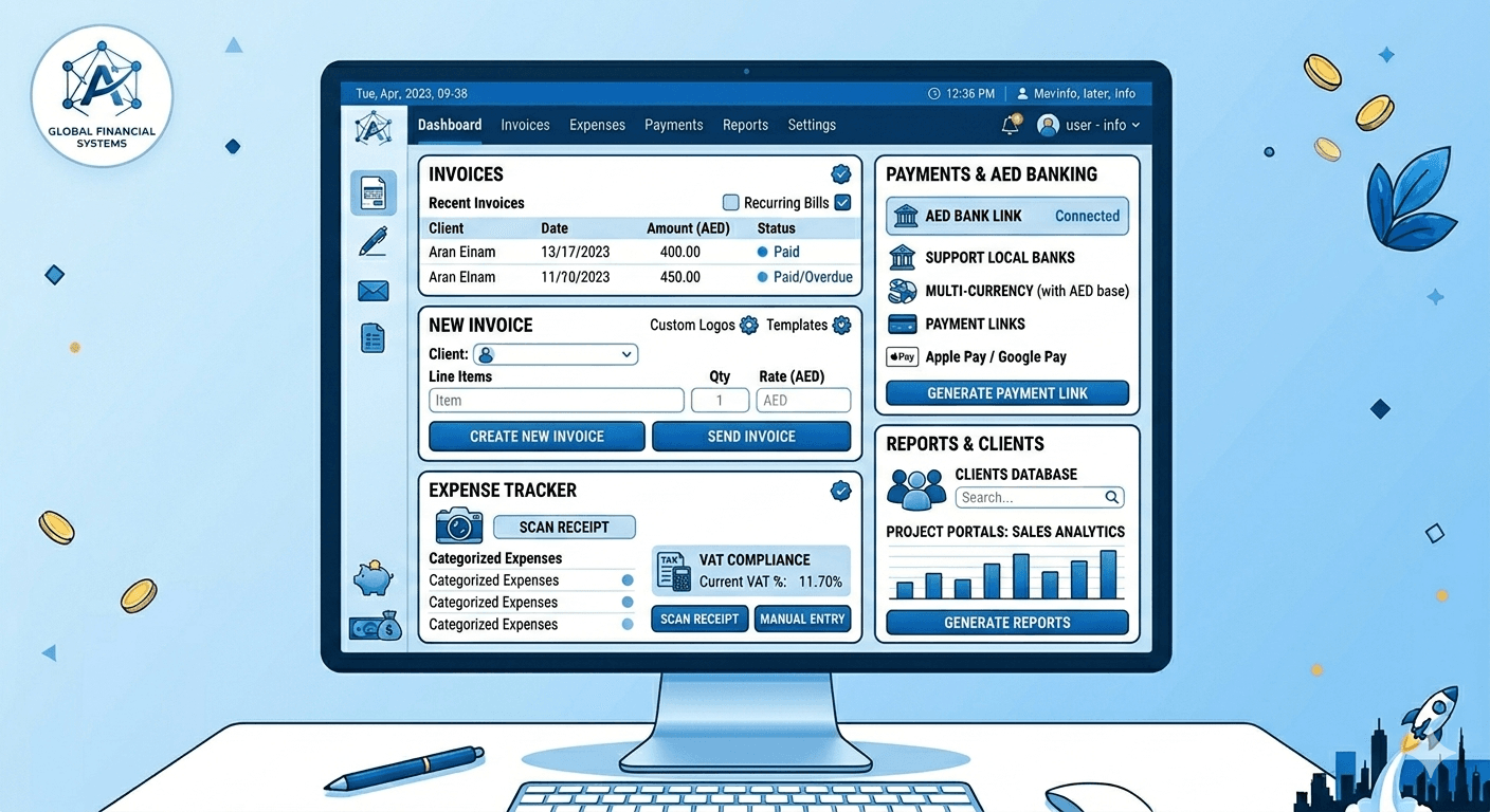 Invoicing software for freelancers by wavenest