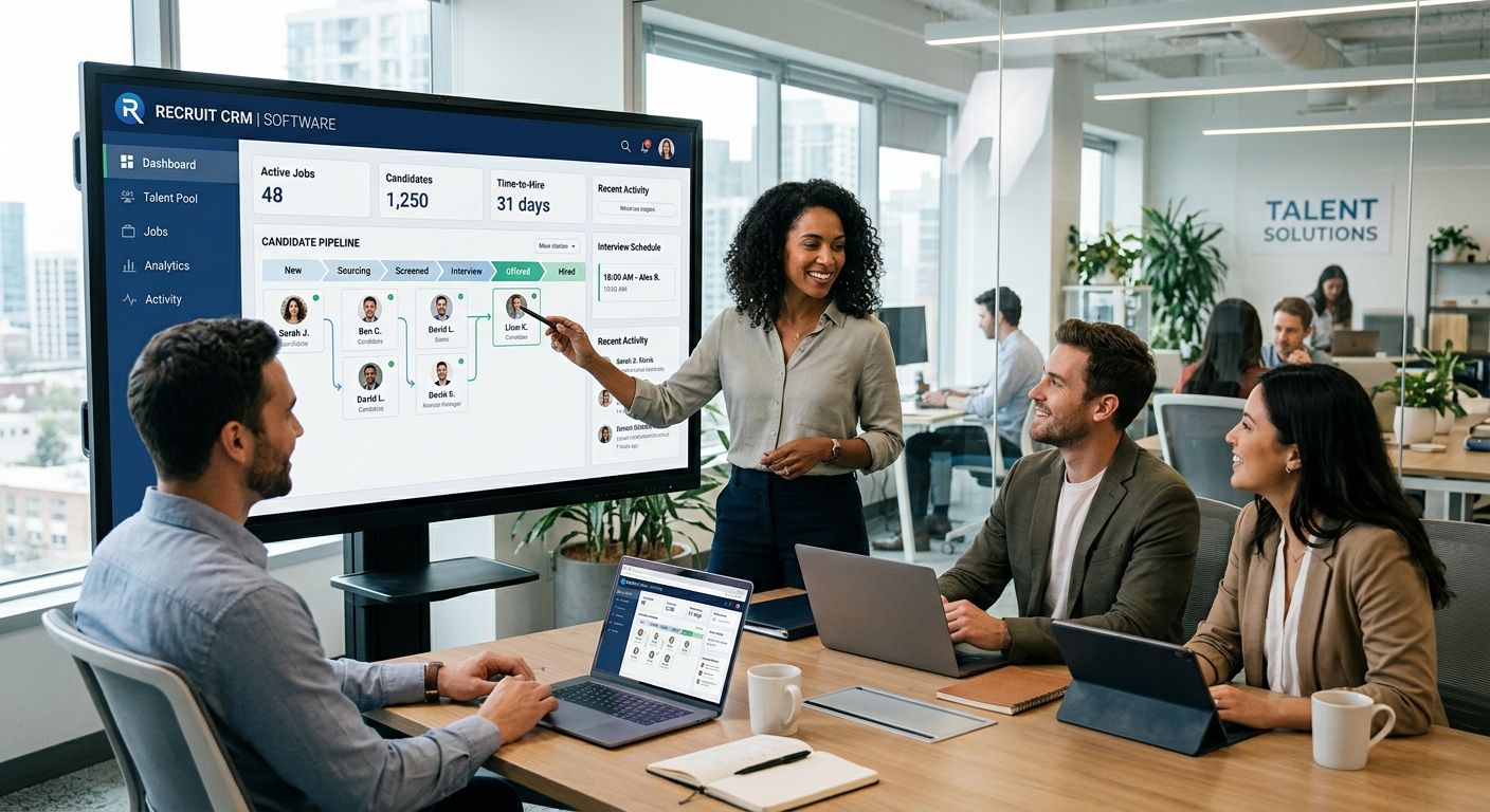 Recruitment crm software by Wavenest