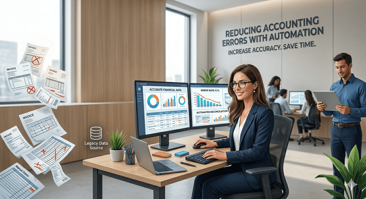 Reducing accounting errors using automation by wavenest