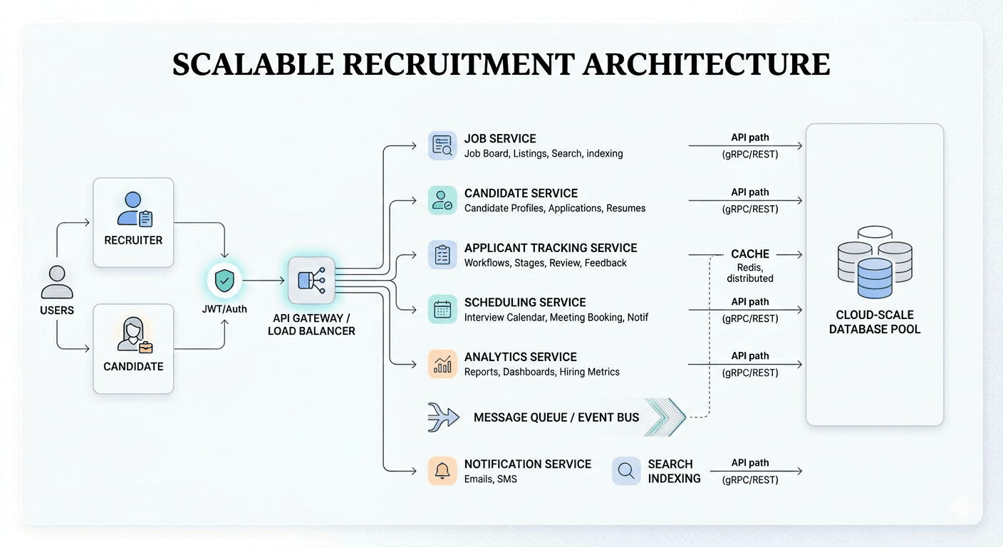 Scalable Recruitment Architecture by Wavenest